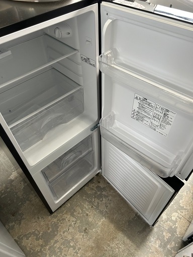 お買得☆美品☆美品☆2022年製☆ブラック色☆激安冷蔵庫洗濯機セット☆