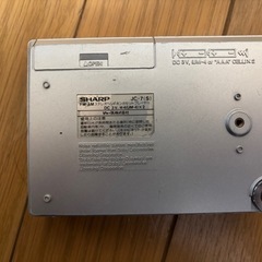 ステレオヘッドホンカセットプレーヤーの画像