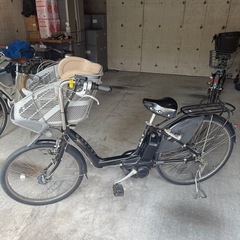 電動自転車 チャイルドシート付き 充電器付き