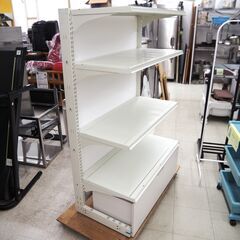 陳列棚　ホワイト　リユース品　価格　11,000円　在庫10台（5/1現在） - 名護市