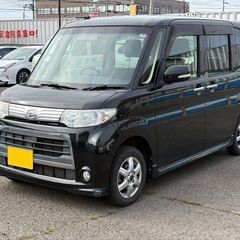 H24年式　タントカスタム　X　ナビ　電動スライドドア！