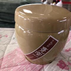 空の酒壺　かめのしずく　甕雫　陶器酒壺　京屋酒造の画像