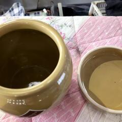 空の酒壺　かめのしずく　甕雫　陶器酒壺　京屋酒造の画像
