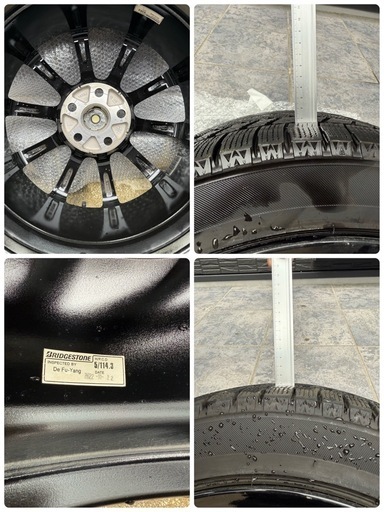 #11月28日で投稿削除します#<2022年製>ブリザック　VRX3 225/45/R18 タイヤホイール4本セット