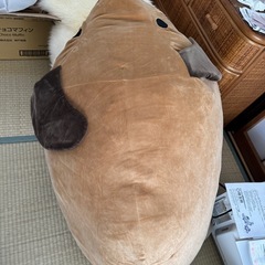 巨大犬クッションの画像