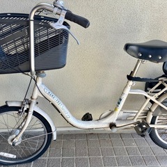 チャイルドシート付き自転車