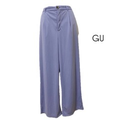 GU カットソーストレートパンツ　S
