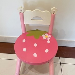 子供用椅子.木製の画像