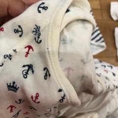 新生児 肌着セット 短肌着 コンビ肌着 6枚組 綿100％ の画像