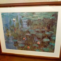 無料・絵画(ポスター　額）