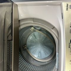ハイアール 全自動電気洗濯機 JW-C60GR　6㎏　2020年製の画像