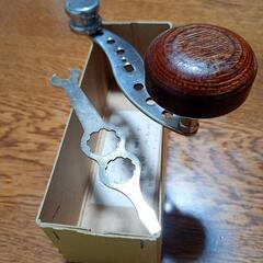 石鯛用リールパワーハンドル、ハンドル桜の削り出し廃番の画像