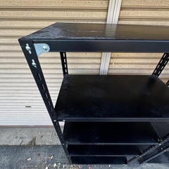 スチールラック2台の画像