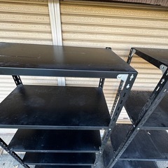 スチールラック2台の画像