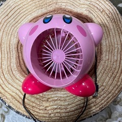 クレーンゲーム景品　カービィーデスクファン(箱無し)の画像