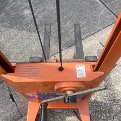 KOLEC コレック ハンドリフト カルル-L KL-25　最大荷重：250kg　中古品　引の画像