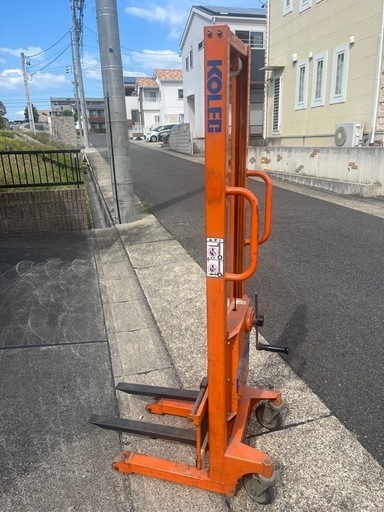 KOLEC コレック ハンドリフト カルル-L KL-25　最大荷重：250kg　中古品　引