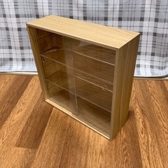 無印良品　木製コレクションスタンドの画像