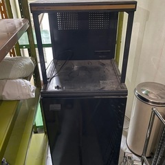 米びつ付き キッチン収納棚
