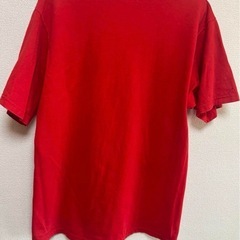 MUNSINGWEAR 赤 Tシャツ Mの画像