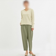 GU タックコクーンシルエットパンツ  S