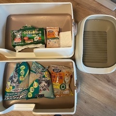猫トイレ　快適ワイド　ニャンとも清潔トイレ