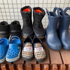 子供靴　6点セット　ニューバランス　クロックスなど