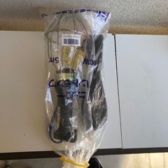 未使用投稿器3点と延長コード1点の画像