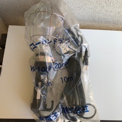 未使用投稿器3点と延長コード1点の画像