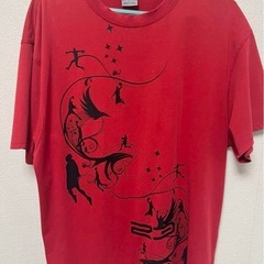 Air Jordan バスケットボール Tシャツ 赤