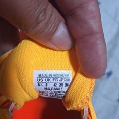 adidasフットサルシューズ26.5センチ中古！の画像