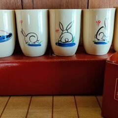 たち吉・湯呑5セットの画像