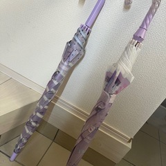 女の子傘2本