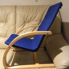 木製　枠　のチェアの画像
