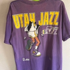 Tシャツ NBA ユタジャズ　ナツメグミルズ　NUTMEG MILLSの画像