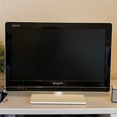 【テレビ】SHARP AQUOS 19V型　LC-19K5-W