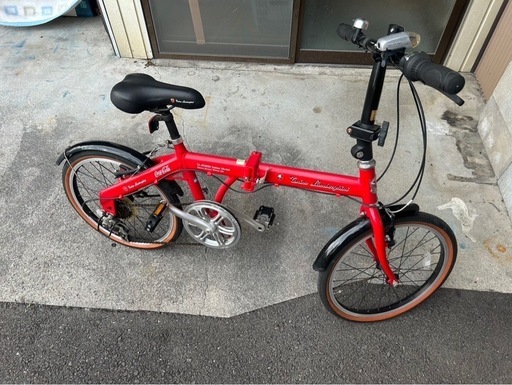 コカコーラ懸賞折りたたみ自転車