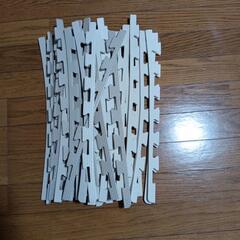 ジョイントマットのフチのみ　色2種40本（未使用品）