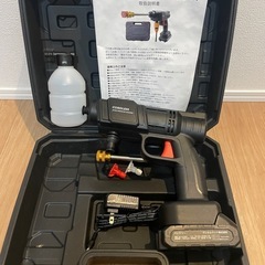 【決まりました】充電式高圧洗浄機 JHD-01B