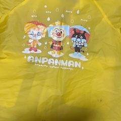 ベビーorキッズ✨️アンパンマン(● ̍̑● ̍̑●)雨合羽の画像