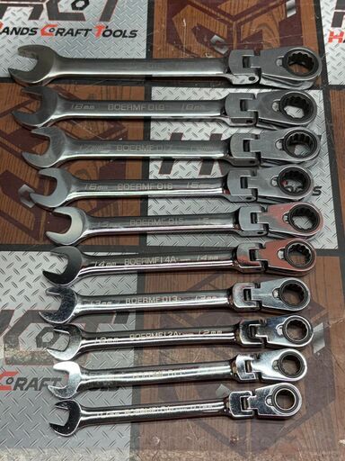 【中古】ブルーポイント Blue-Point BOERMF10A～019 コンビレンチ 10点セット【ハンズクラフト佐賀】