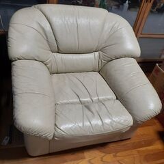 一人用ソファー 革