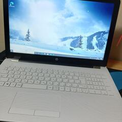 HPのノートパソコン白