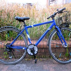 中古自転車 PROGEAR クロスバイク 自転車 21段変速(前...