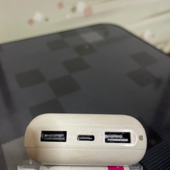 HIDISC10000mAh モバイルバッテリー HD-MBTC10000GFWの画像