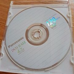パナソニック　DVD RAM 3枚の画像