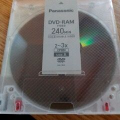 パナソニック　DVD RAM 3枚の画像