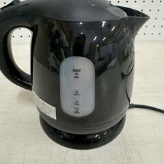 【D-433】ヒロ・コーポレーション コンパクトケトル ブラック HKT-100 中古 激安の画像