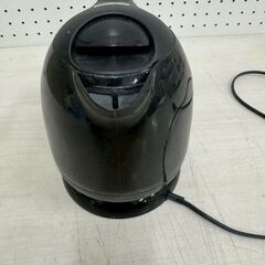 【D-433】ヒロ・コーポレーション コンパクトケトル ブラック HKT-100 中古 激安の画像