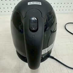 【D-433】ヒロ・コーポレーション コンパクトケトル ブラック HKT-100 中古 激安の画像